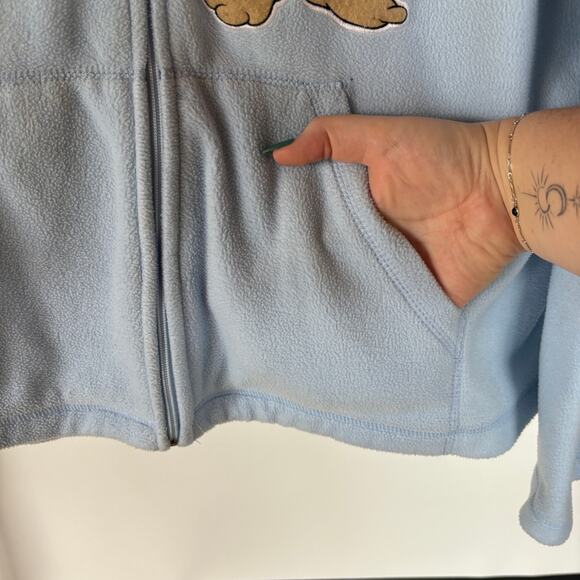 Y2K Disney Vintage Grumpy Fleece Hoodie Sweatshirt Disneyworld Snow White XL - Picture 7 of 11